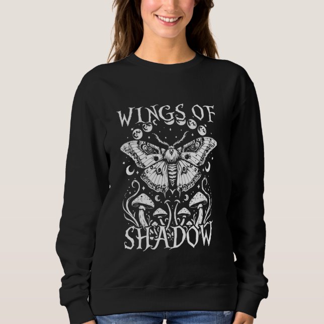 Moletom Fairycore Fairy Wings Of Shadow (Frente)