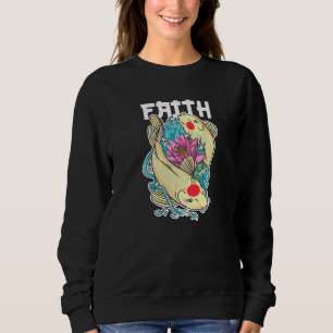 Moletom Faith ama Koi Fish Yin E Yang