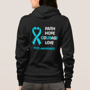 MOLETOM FAITH ESPERA O AMOR DE CORAGEM...POTES