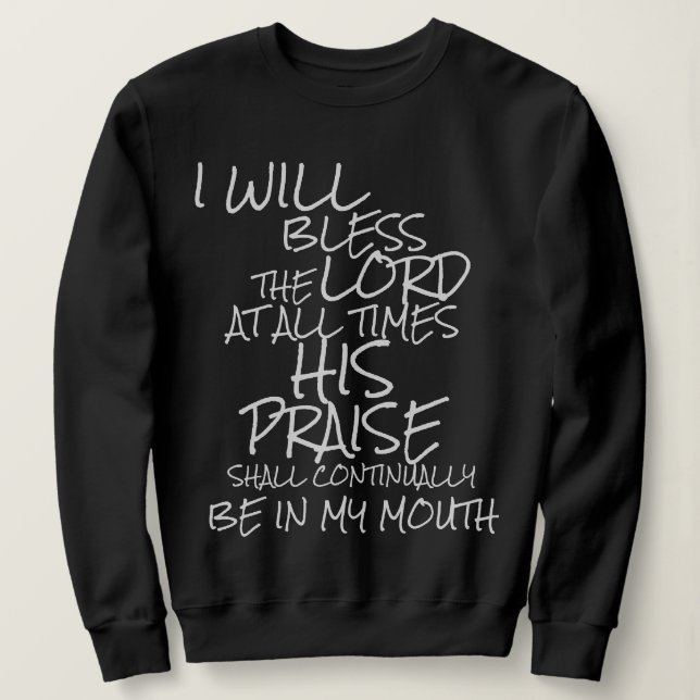 Moletom Faith Gifts Collection - (Frente do Design)