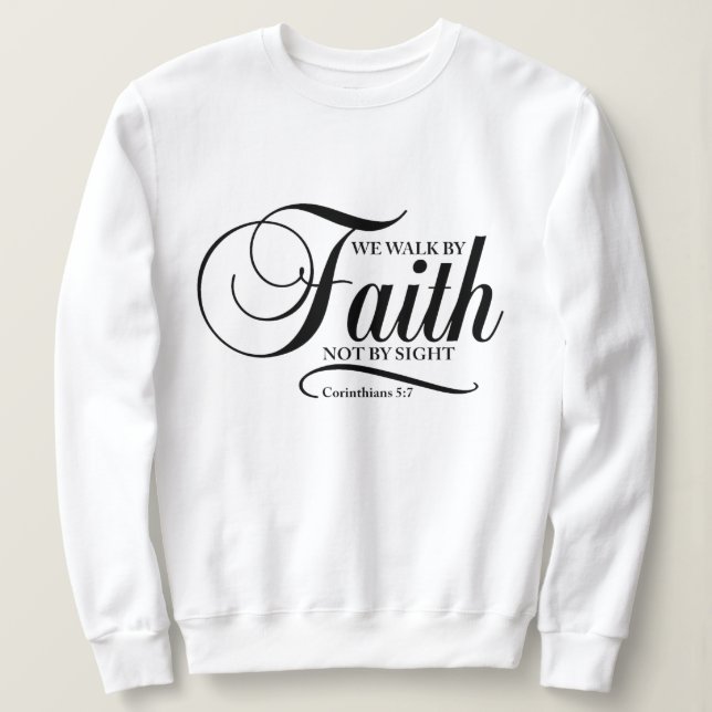 Moletom Faith Gifts Collection (Frente do Design)