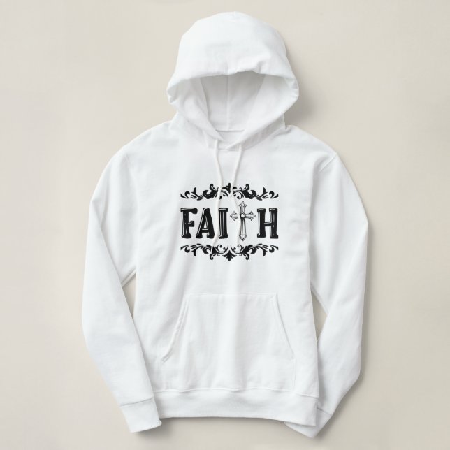 Moletom Faith Hoodie (Frente do Design)