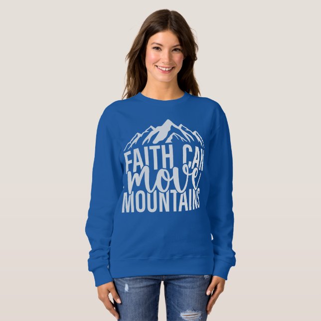 Moletom Faith Mover Montanhas Sweatshirt (Frente Completa)
