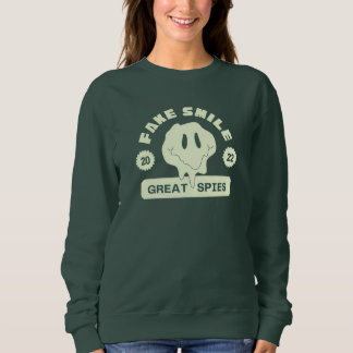 Moletom fake smile great spies Hoodie