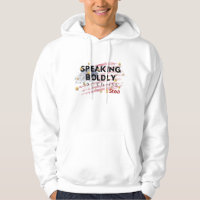 Falando Bolsamente Bandeira Hoodie