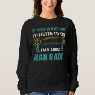 Moletom Falar Sobre Rádio Amador