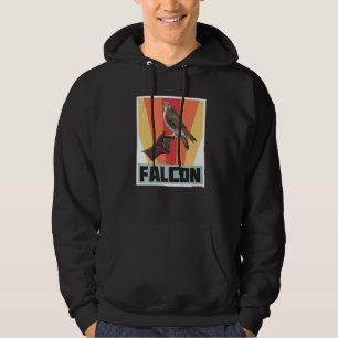 Moletom Falcão Retro Vintage Falcão com Falcão e Águia