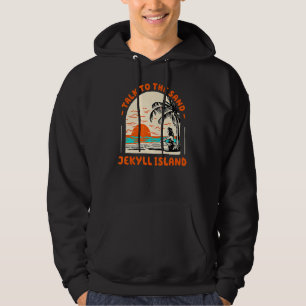 Moletom Fale Com A Ilha Sand Jekyll Island Beach Ocean Geo