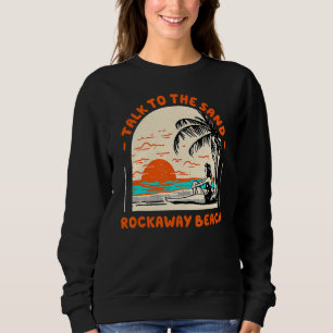 Moletom Fale Com A Praia De Sand Rockaway Beach Ocean Oreg