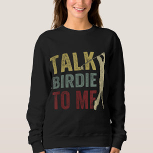 Moletom Fale Com Birdie Para Mim Jogador De Golfe Engraçad