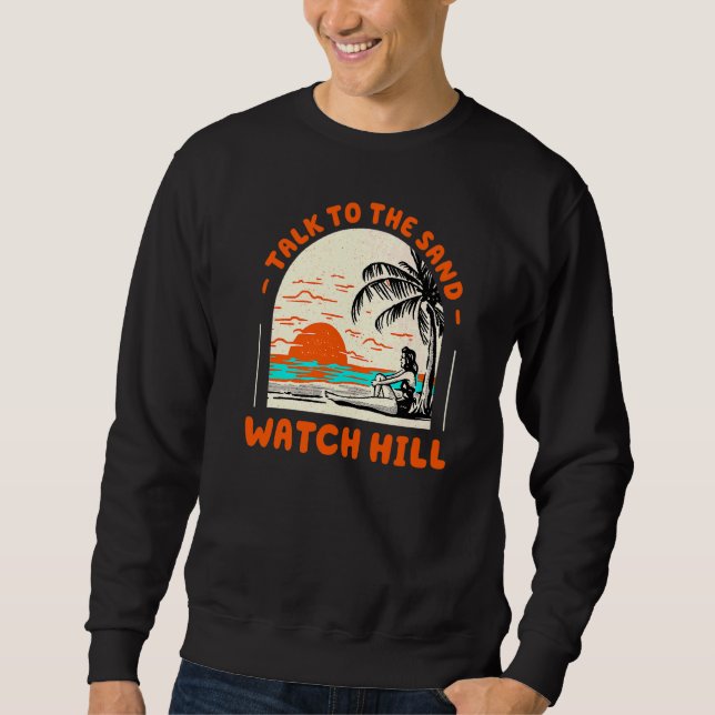 Moletom Fale Com O Sand Watch Hill Beach Rhode Island Oce (Frente)