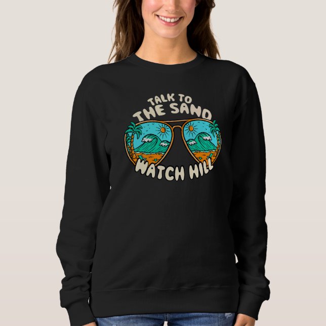 Moletom Fale Com O Sand Watch Hill Summer Rhode Island (Frente)