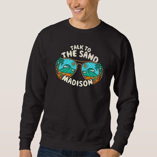Moletom Fale Com O Tropic Sand Madison Summer Connecticut (Frente)