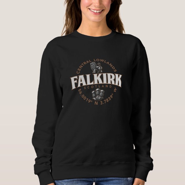 Moletom Falkirk Scotland Central Lowlands Labe (Frente)