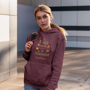 Moletom Fall Breeze e Autumn Leaves Design