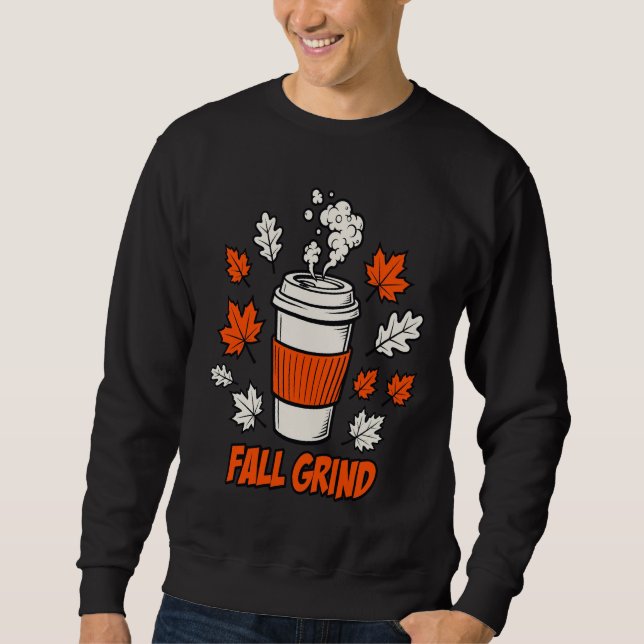 Moletom  Fall Grind Autumn Hustle Tee (Frente)