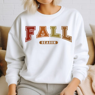 Moletom Fall Season Trendy Autumn Varsity Sweatshirt