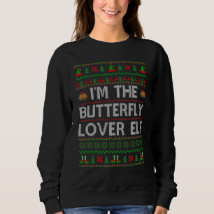 Moletom Família a combinar feio Eu sou o Elf Christm da Bo