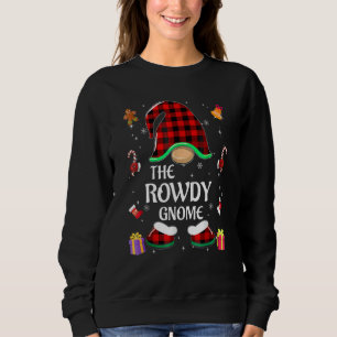 Moletom Família de Gnome Turbulento de Pijama de Natal Com
