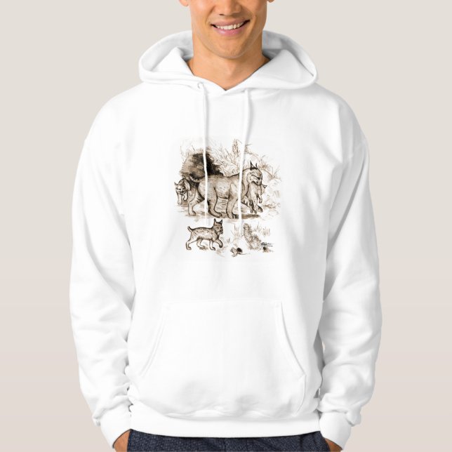 Moletom Família de Lince (Frente)