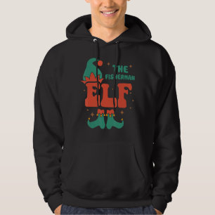 Moletom Família Do Pescador Elf Correspondendo Às Pjs De N