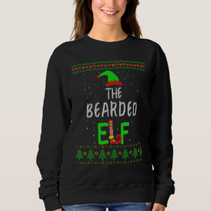 Moletom Família Elf Coincidindo Com O Feliz Natal