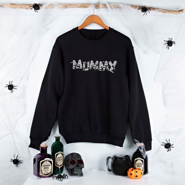 Moletom Família Halloween Correspondendo Engraçada Mãe Mam (Halloween Family Matching Funny Mom Mommy Mummy Sweatshirt)