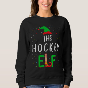 Moletom Família Hockey Elf Correspondendo Pjs De Natal Eng