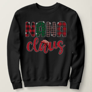 Moletom Família Nana Claus Correspondendo às roupas de Nat