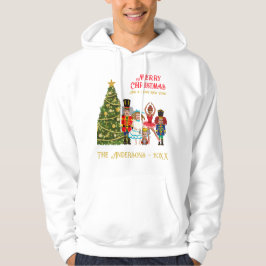 Moletom Família Nutcracker de Cinco Felizes Felizes Natal