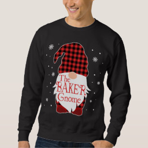 Moletom Família Pajama Natal Gift Baker Gnomo Buffalo P