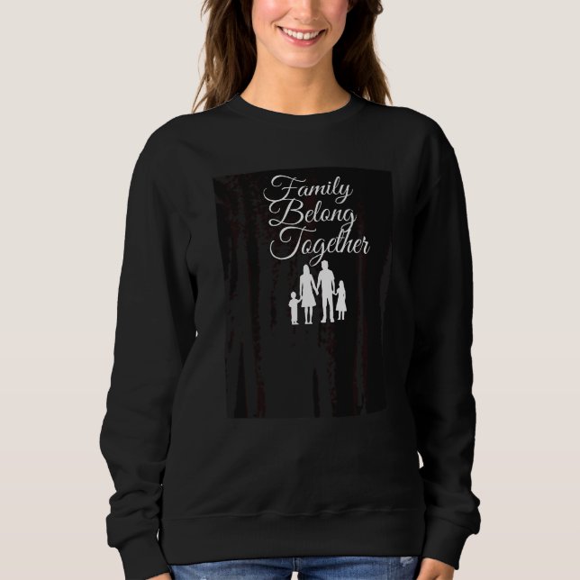 Moletom Família Pertence Junta (Frente)