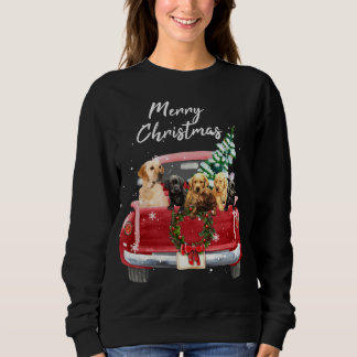 Moletom Família Truck Christmas Pajama do labrador
