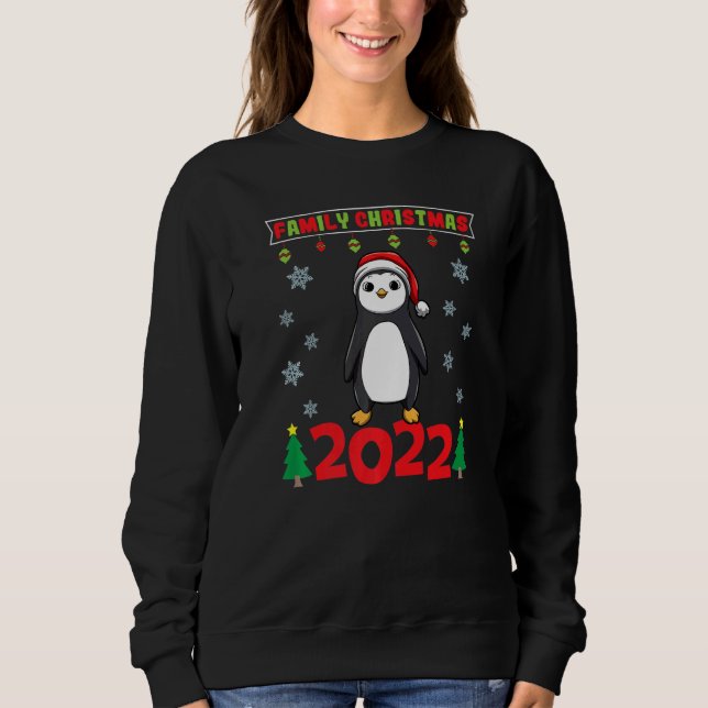 Moletom Family Christmas 2022 Funny Matching Xmas Lover Pr (Frente)