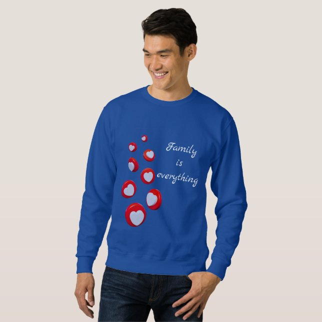 Moletom Family Love Edit Sweatshirt (Frente Completa)