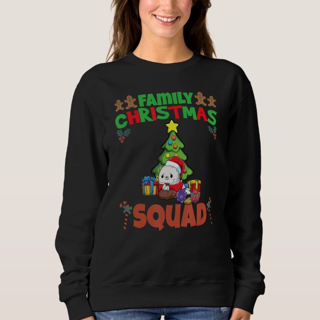 Moletom Family Matching Christmas Squad X-Mas Holidays_24 (Frente)