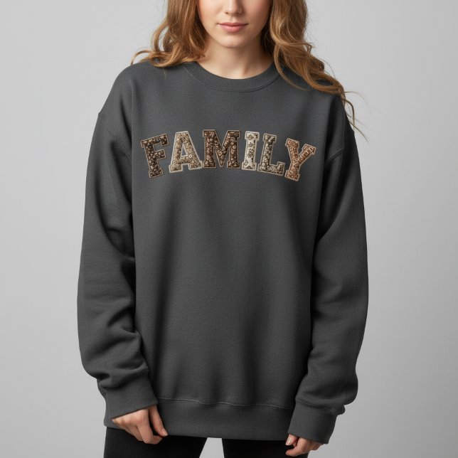 Moletom Family Patchwork Sweatshirt (Criador carregado)