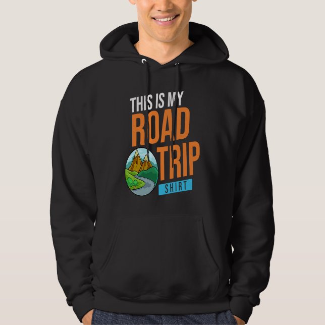 Moletom Family Road Trip Vacation Planner Usa (Frente)
