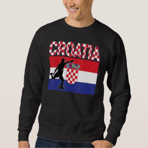 Moletom Fan Croácia National Team World Futebol Futebol Ch
