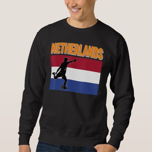Moletom Fan Netherlands National Team World Futebol Socce (Frente)