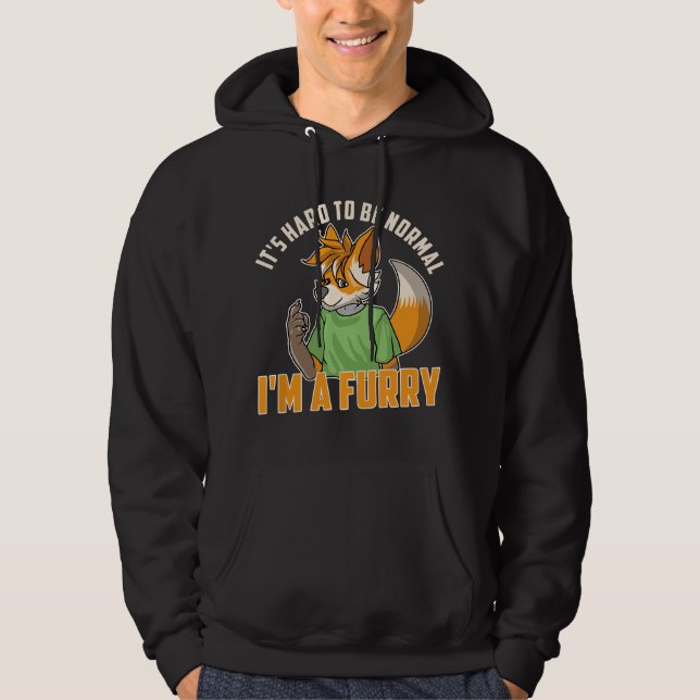 Moletom Fandom Furry - Fursona Furries Fursuit (Frente)