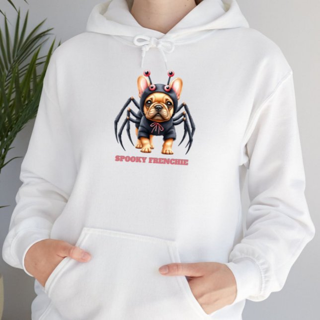 Moletom Fantasia de Aranha Frenchie Pup Halloween  (Criador carregado)