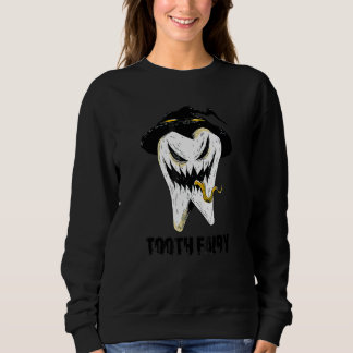 Moletom Fantasia de Dente Sinistro Dor Assustadora na Noit