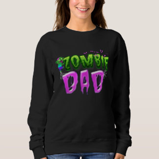 Moletom Fantasia de Pai Zumbi de Halloween para Pai