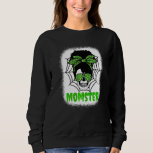 Moletom Fantasias de Dia das Bruxas da Mãe Monstro Coque D