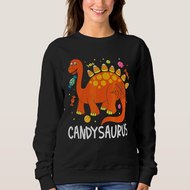 Moletom Fantasias de Dinossauro Candy Corn Candy Saurus pa (Frente)