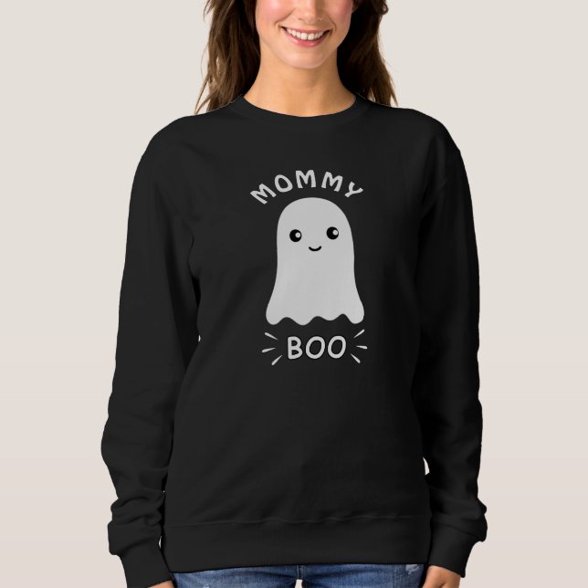 Moletom Fantasma "BOO" de desenho personalizado (Frente)