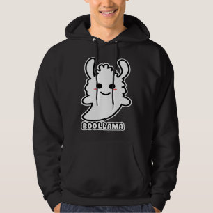 Moletom Fantasma de Lhama Boollama Roupa de Halloween Assu