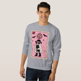 Moletom Fantasma do Disco Retroativo com Carimbo de Dia da