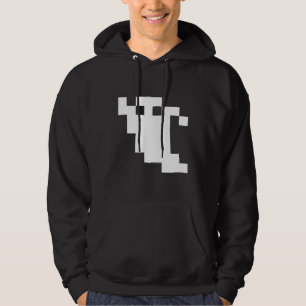 Moletom Fantasma do pixel de 8 bocados